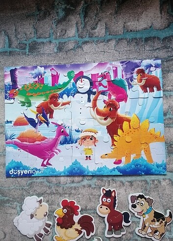  Beden Çocuk Puzzle. Tamamının fiyatıdır 