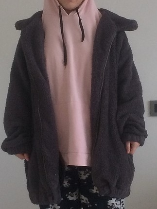 Peluş mont