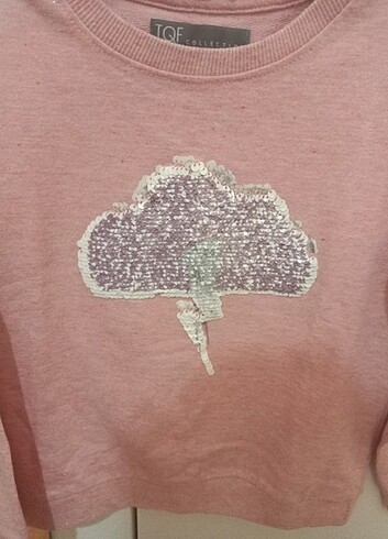 5 Yaş Beden TQF marka kız çocuk sweatshirt