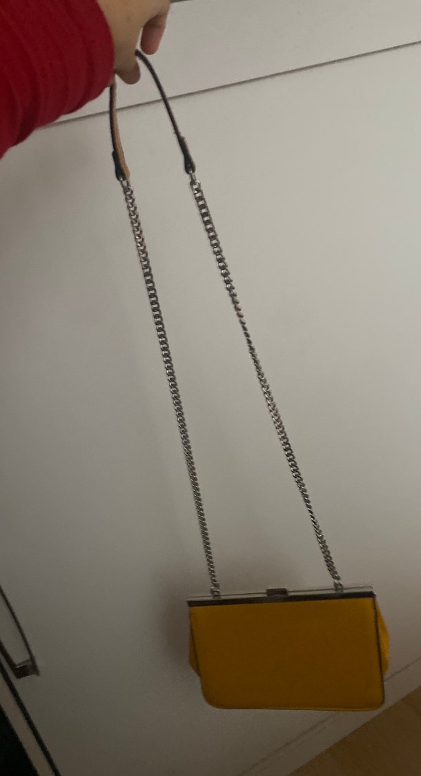 Stradivarius Sarı Deri Kadın Çanta - Görsel 2