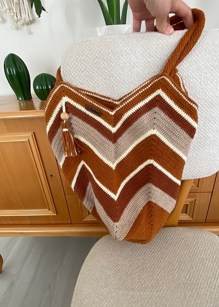 El örgüsü çanta - Görsel 3