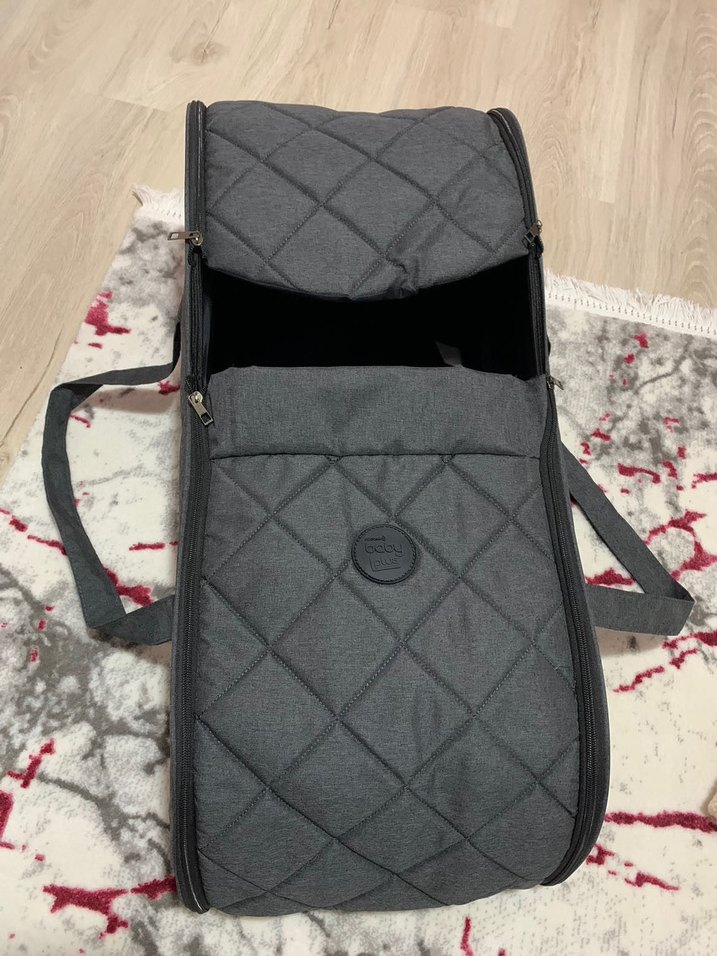 Siyah Bebek Bakım Çantası - Görsel 2