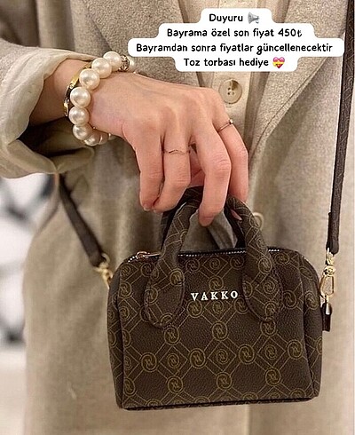 Vakko kahverengi + toz torbası