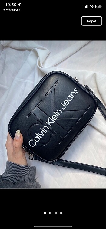 CALVIN KLEIN CK siyah