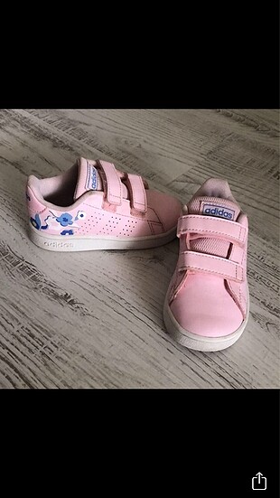 24 Beden pembe Renk Adidas çocuk ayakkabı