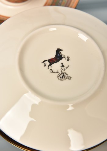 Hermes At Desenli 2'li Fincan Takımı - Görsel 7