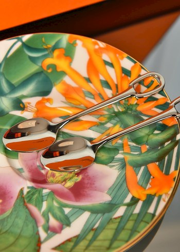 Renkli Tropikal Desenli 2'li Fincan Takımı - Görsel 7