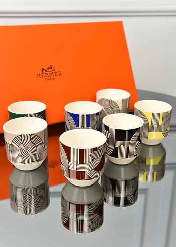 Hermès Çok Renkli Kadın Manşet Düğmeleri - Görsel 3