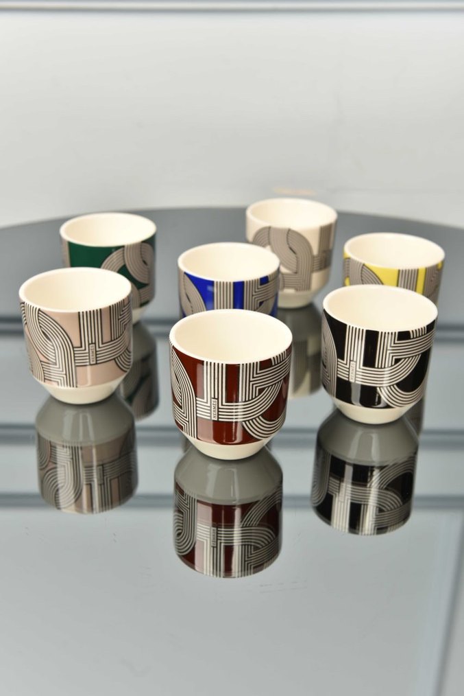 Hermès Çok Renkli Kadın Manşet Düğmeleri - Görsel 4