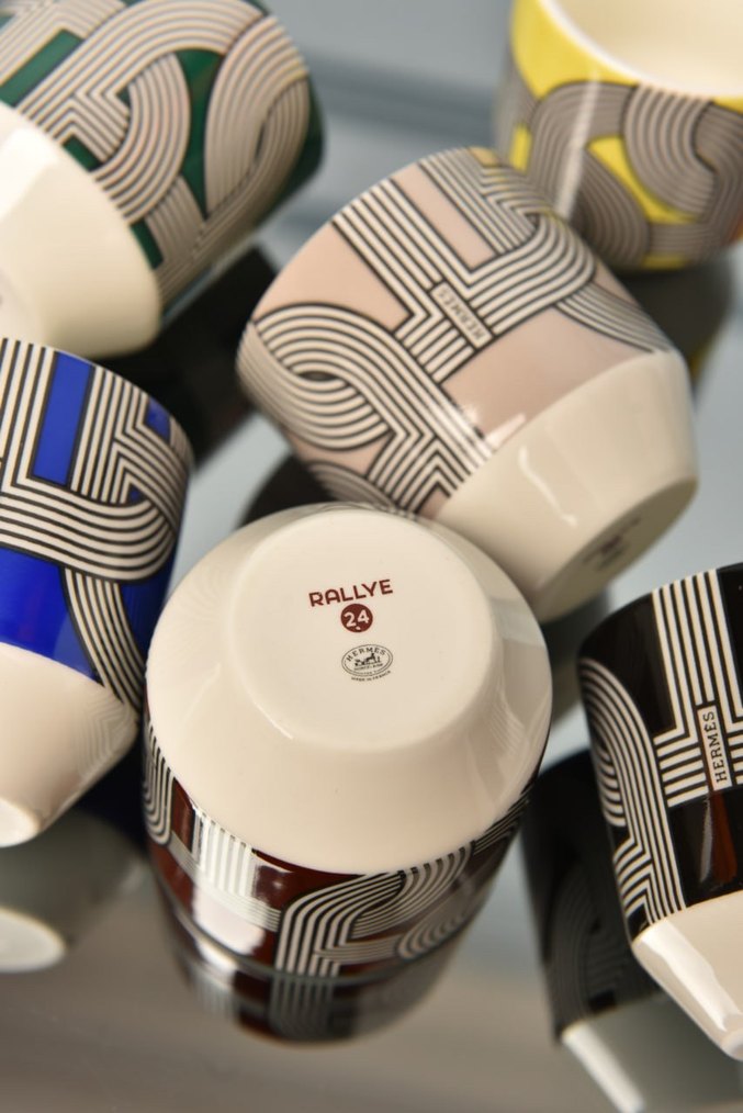 Hermès Çok Renkli Kadın Manşet Düğmeleri - Görsel 5