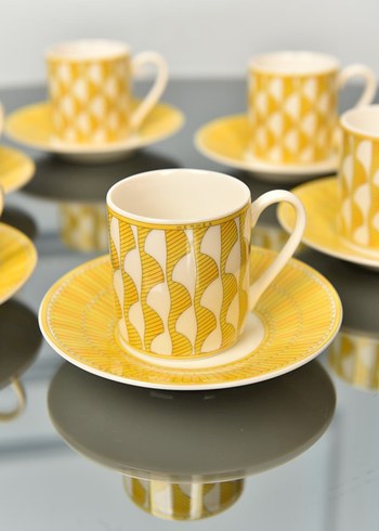 Hermes 6 lı fincan seti - Görsel 5