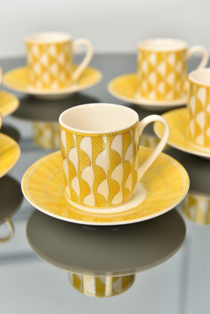 Hermes 6 lı fincan seti - Görsel 5