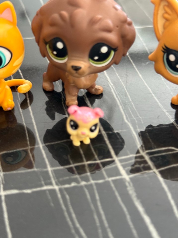 Kahverengi Mini Aksiyon Figürleri Seti minişler 4 lü - Görsel 5