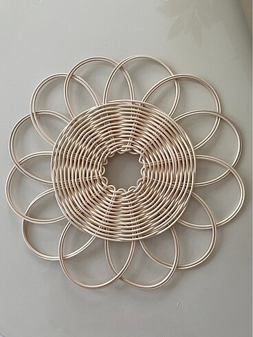 Ikea Rattan Duvar Dekoru veya Rattan Supla