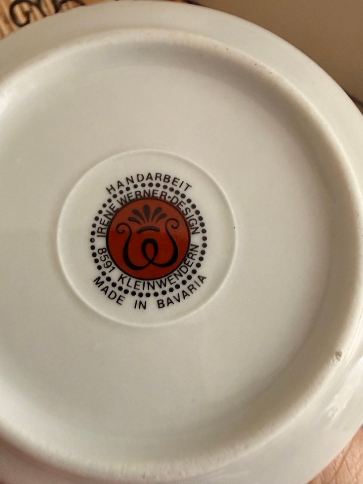 Bordo Baskılı Lüksemburg Tabak - Görsel 3