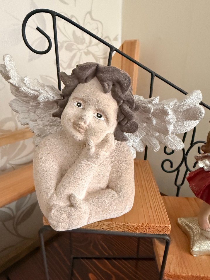 Melek Figürlü Dekoratif Biblo - Görsel 2