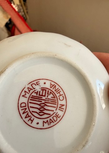 Çiçek Desenli Renkli Mini Çay Seti - Görsel 6