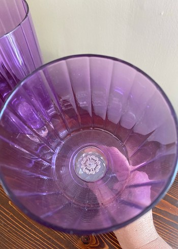 Mor Ayaklı İkili  mumluk - Görsel 6