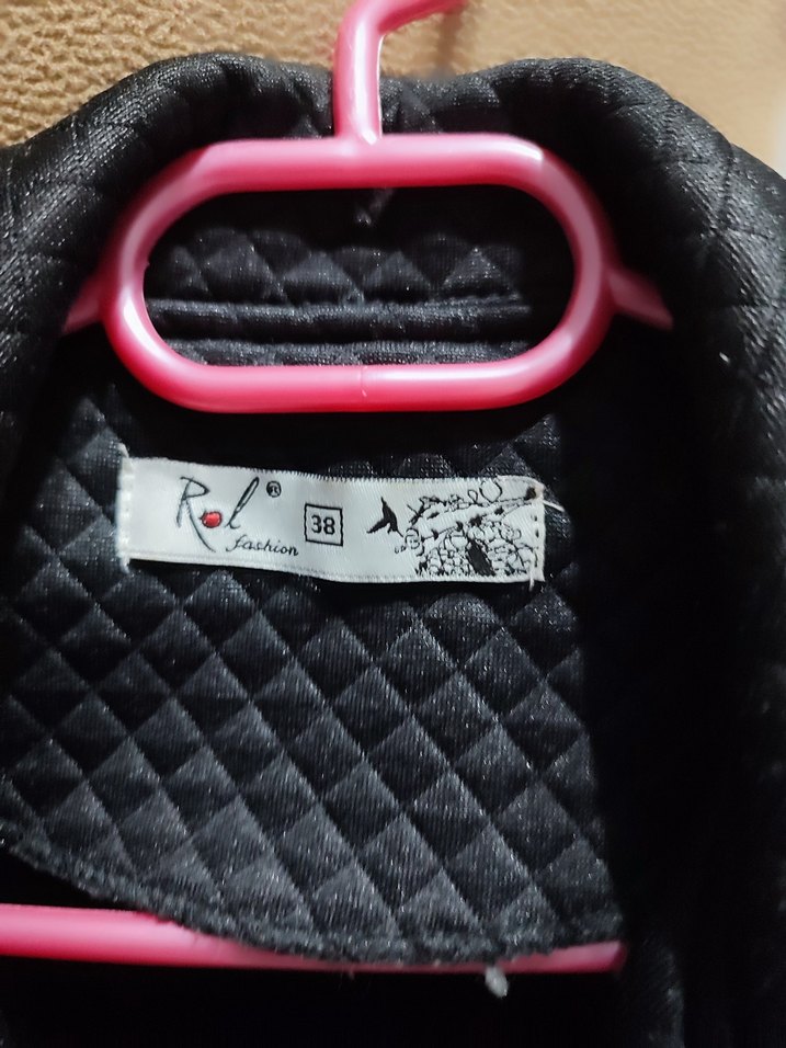 Siyah ince Ceket - Görsel 2