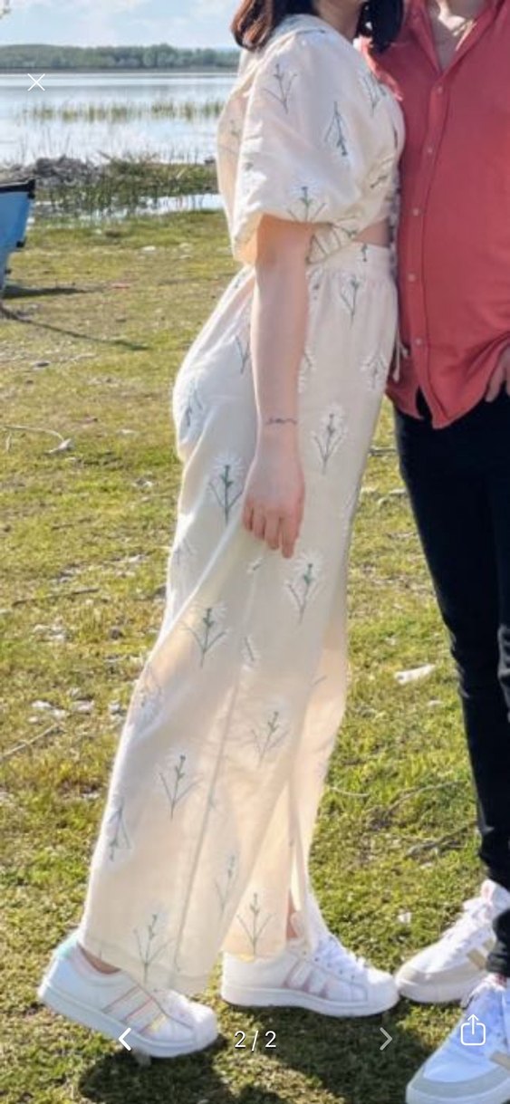 Keten 2li Takım | Yazlık  Şık Kombin - Görsel 2