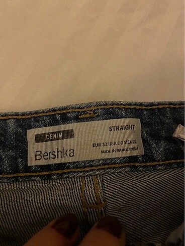 xs Beden Düz paça pantolon
