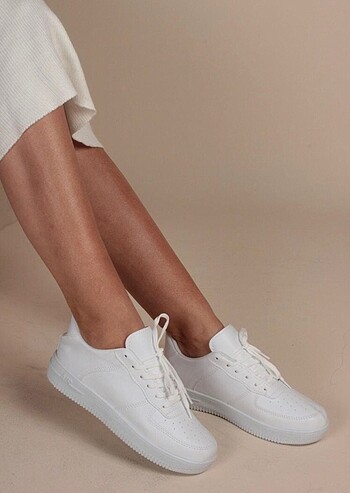 Unisex Beyaz Sneaker