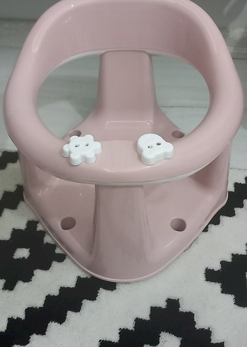 Pastel Pembe Bebek Mama Sandalyesi