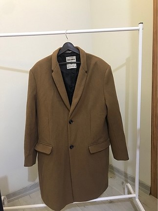 Pull & Bear Erkek Kaşe Kaban