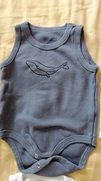 Hello baby çıtçıtlı body kolsuz - Görsel 3