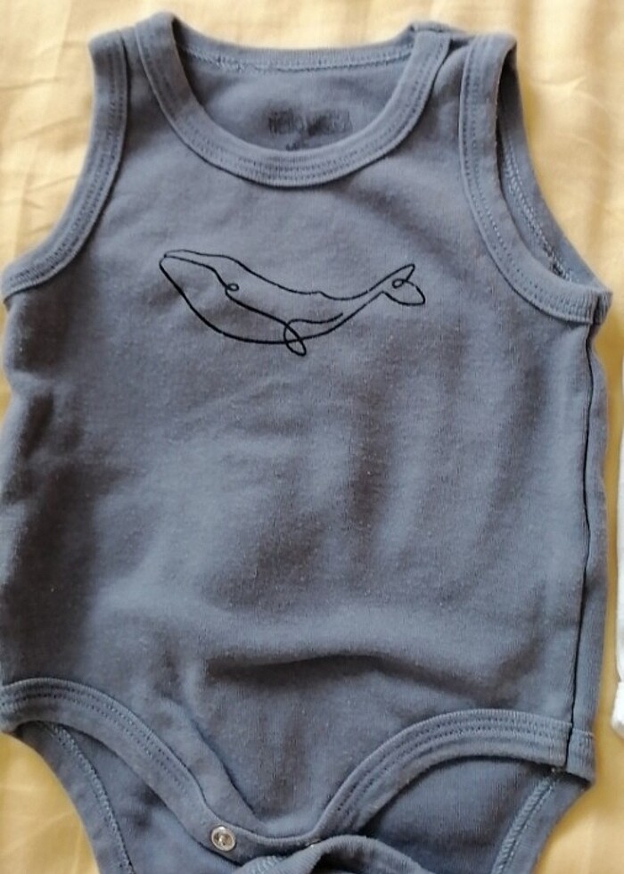 Hello baby çıtçıtlı body kolsuz - Görsel 3