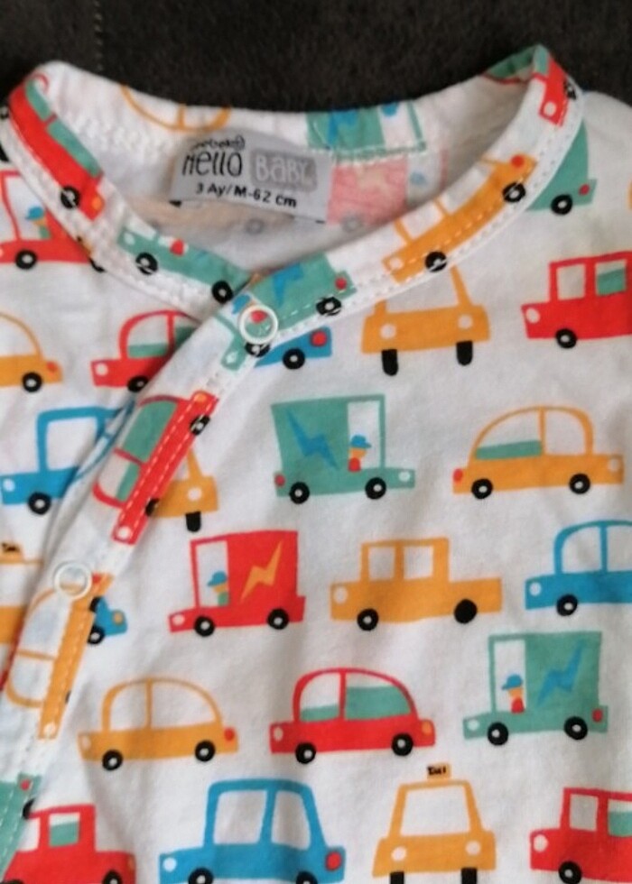 Uzun kollu patikli tulum - Görsel 2