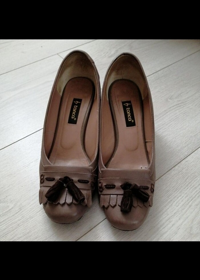 Kemal tanca topuklu loafer ayakkabı - Görsel 3