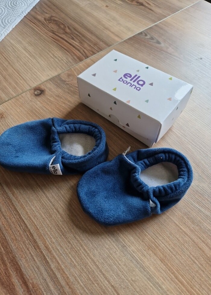 Ella bonna kadife ev ayakkabısı - Görsel 3