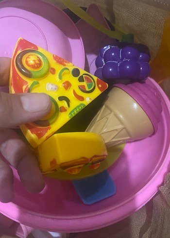 Barbie Renkli Mor Çocuk Oyun Mutfağı