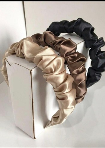 Fırfırlı Saten Taç Seti - Görsel 3