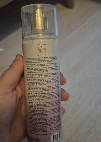 Rise & Shine Saç Bakım Sütü Ekstra Keratin - Görsel 2