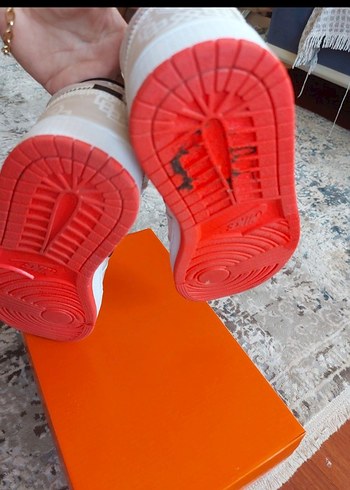 Beyaz Gri Kadın Spor Ayakkabı - Görsel 5