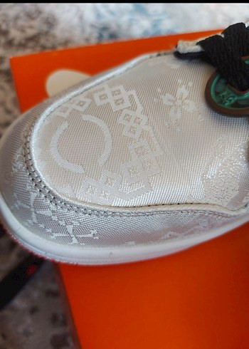 Beyaz Gri Kadın Spor Ayakkabı - Görsel 3