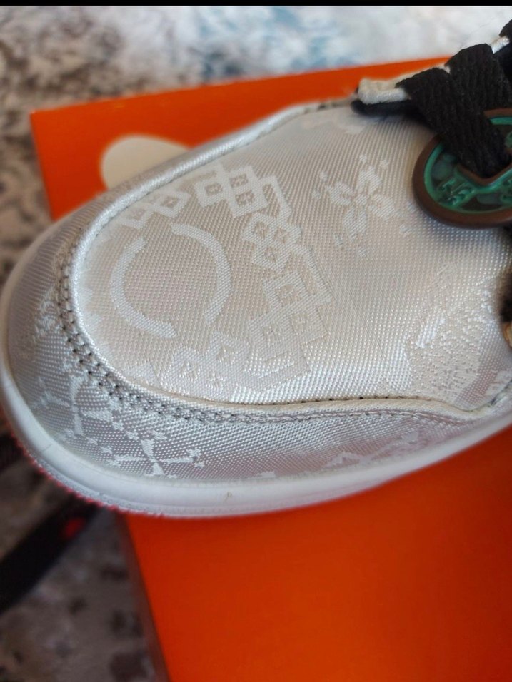 Beyaz Gri Kadın Spor Ayakkabı - Görsel 3