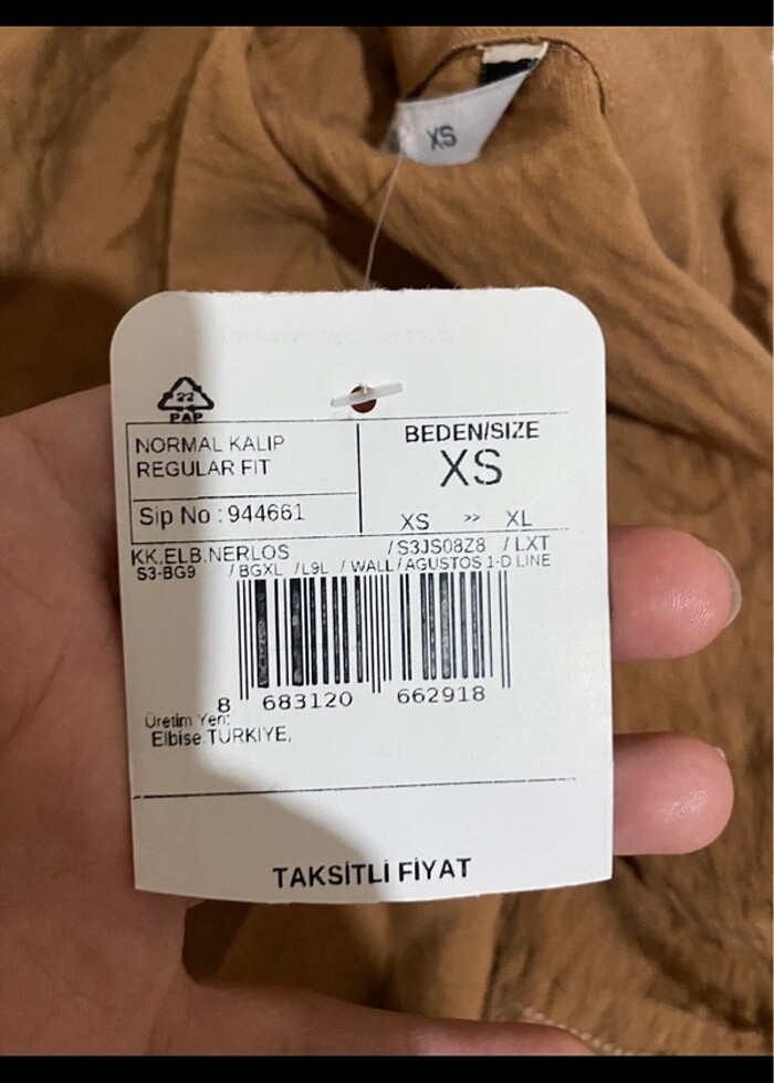 Lcw yazlık etiketli elbise - Görsel 3