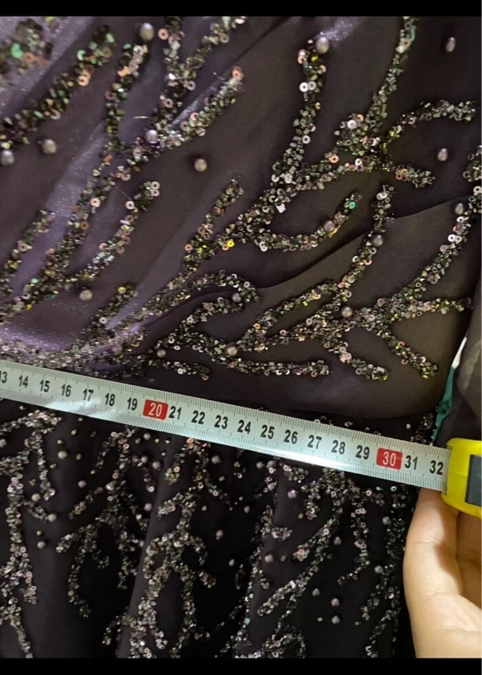 Hennin mor tesettür abiye - Görsel 5