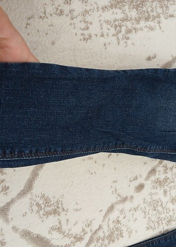 Lacivert Kadın Kot Pantolon - Görsel 6