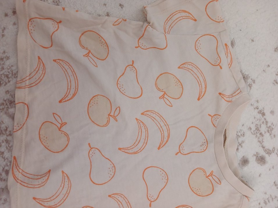 Beyaz Pastel Desenli Çocuk Tişört - Görsel 2