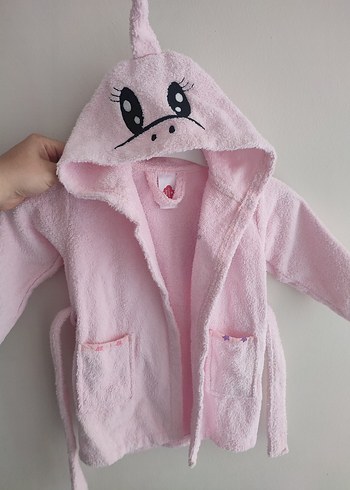 %100 koton bebek bornoz - Görsel 5