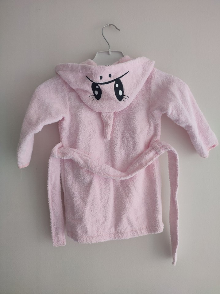 %100 koton bebek bornoz - Görsel 4