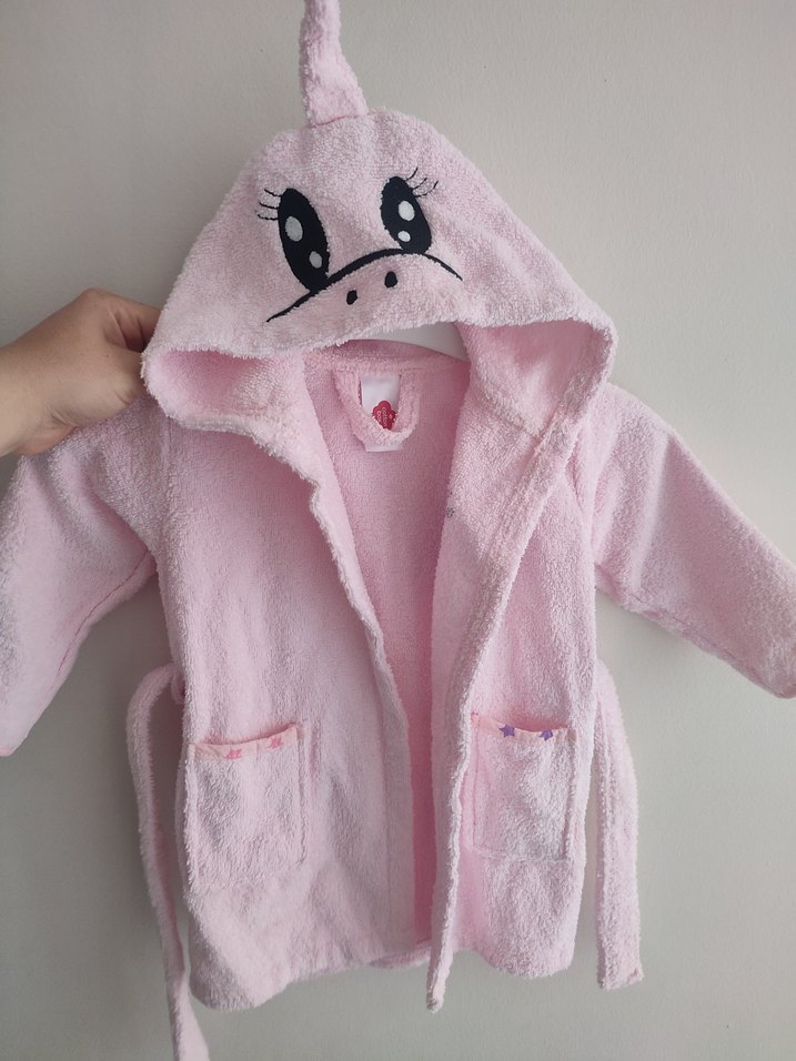 %100 koton bebek bornoz - Görsel 5