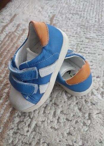 Mavi Erkek Bebek İlk Adım Ayakkabısı Vicco - Görsel 3