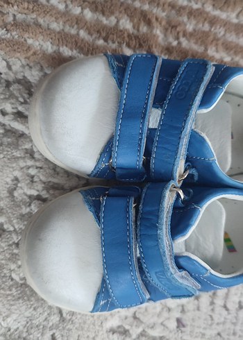 Mavi Erkek Bebek İlk Adım Ayakkabısı Vicco - Görsel 2