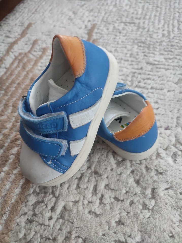 Mavi Erkek Bebek İlk Adım Ayakkabısı Vicco - Görsel 3
