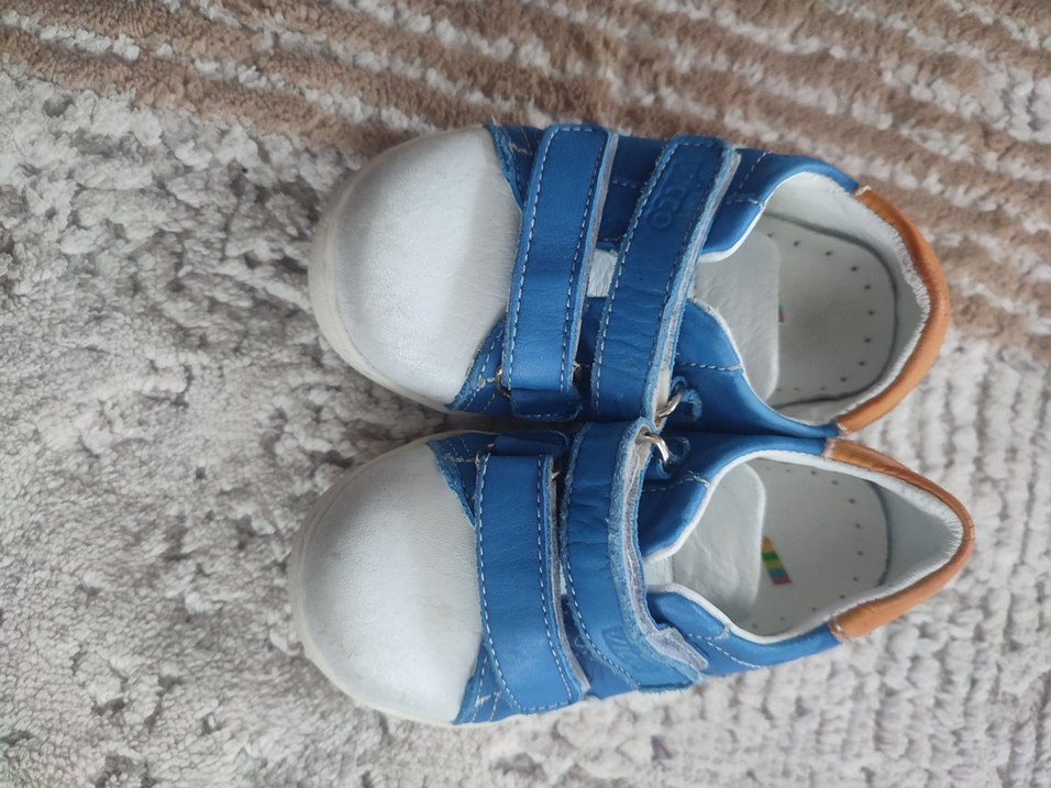 Mavi Erkek Bebek İlk Adım Ayakkabısı Vicco - Görsel 2